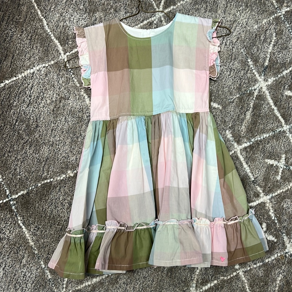 Pink Chicken plaid dress